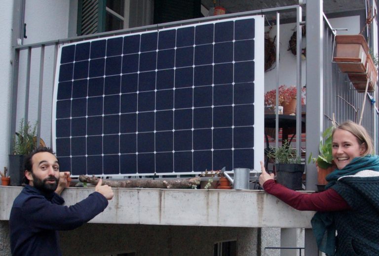 Solarbalkon – bekämpft den Klimawandel vom Balkon aus