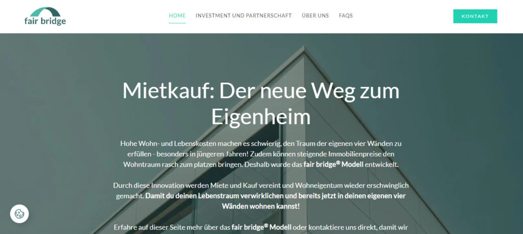 fair bridge macht Wohneigentum erschwinglicher